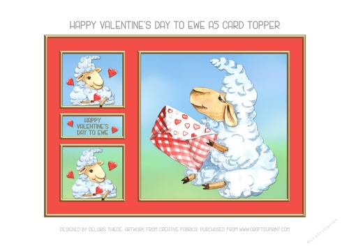 Happy Valentines Day To EWE - Card Two