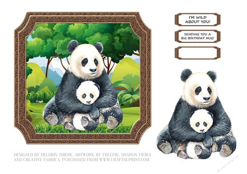 Im Wild About You - Card One