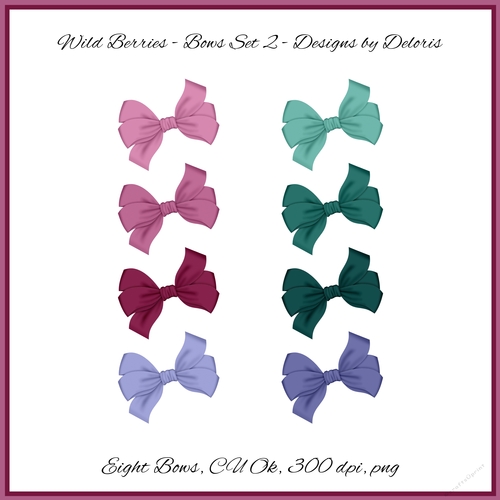 Bows Set 2 (Wild Berries)