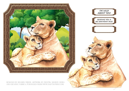 Im Wild About You - Card Two