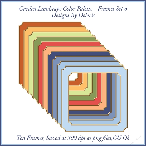 Frames Set 6 (Garden Colors)