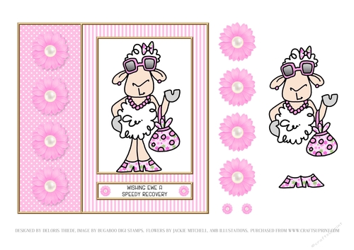 Wishing EWE A Speedy Recovery - Card One