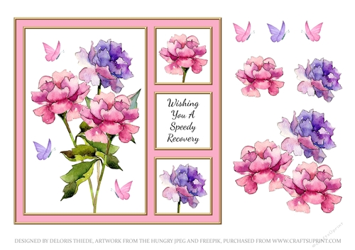 Wishing You A Speedy Recovery - Card One