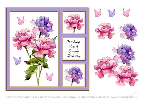 Wishing You A Speedy Recovery - Card Two