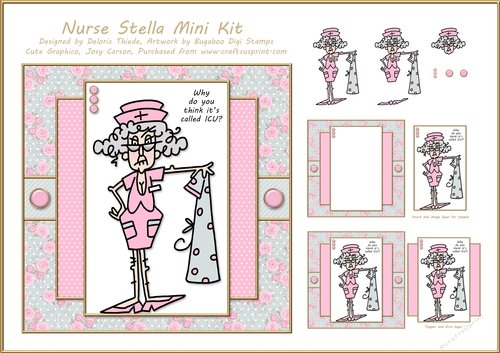 Nurse Stella Funny Get Well Mini Kit