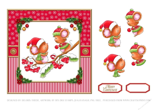 Cute Christmas Critters  