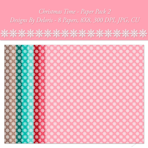 Paper Pack 2 (Christmas Time Colors)