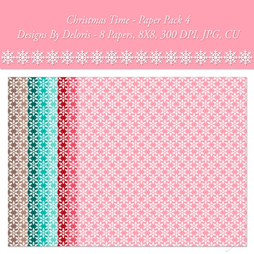 Paper Pack 4 (Christmas Time Colors)