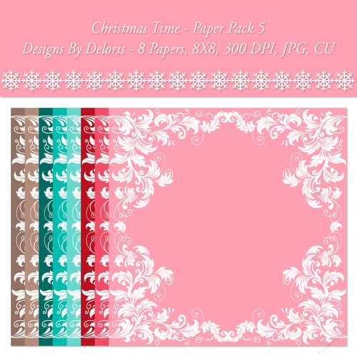 Paper Pack 5 (Christmas Time Colors)