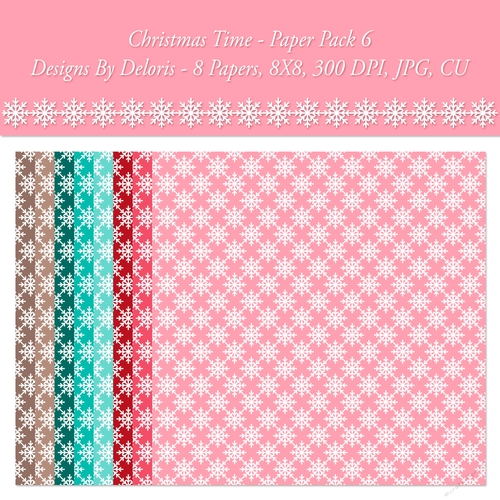 Paper Pack 6 (Christmas Time Colors)