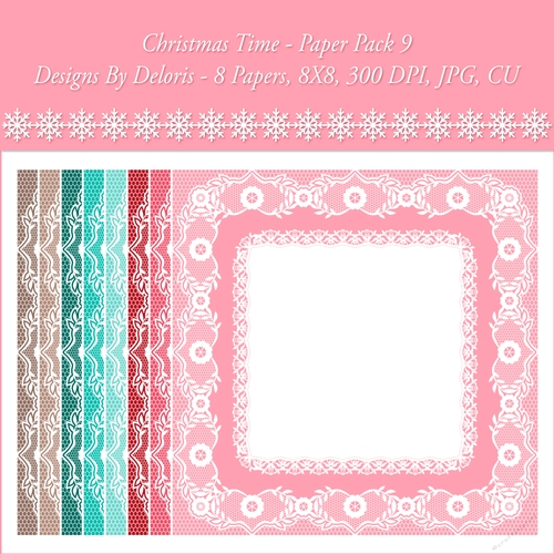 Paper Pack 9 (Christmas Time Colors)