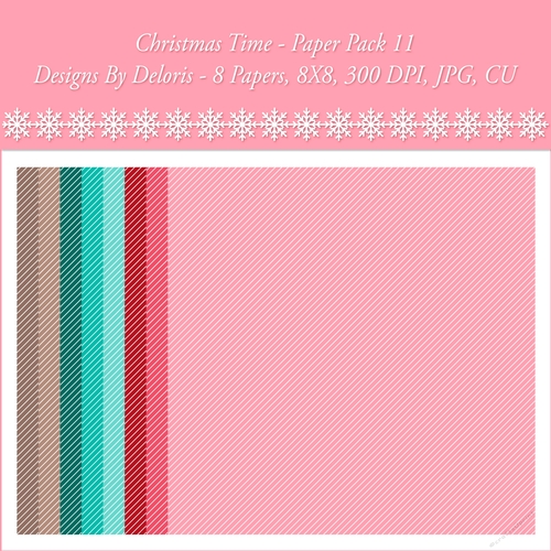 Paper Pack 11 (Christmas Time Colors)