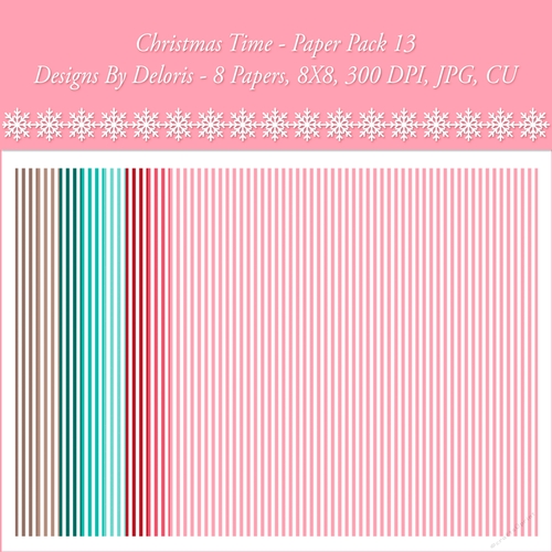 Paper Pack 13 (Christmas Time Colors)