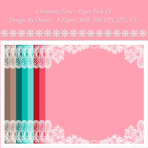 Paper Pack 15 (Christmas Time Colors)