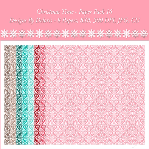 Paper Pack 16 (Christmas Time Colors)