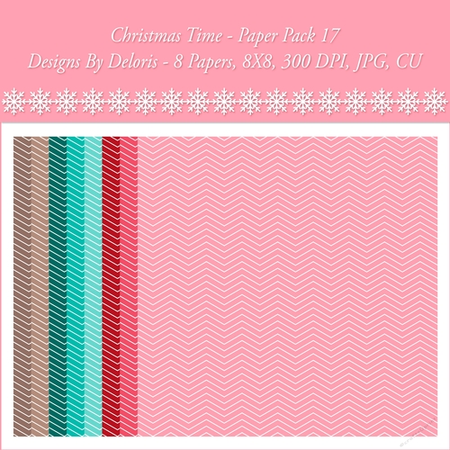 Paper Pack 17 (Christmas Time Colors)