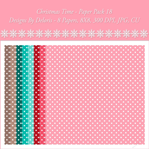 Paper Pack 18 (Christmas Time Colors)