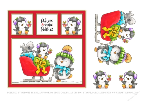 Warm Winter Wishes (Red)