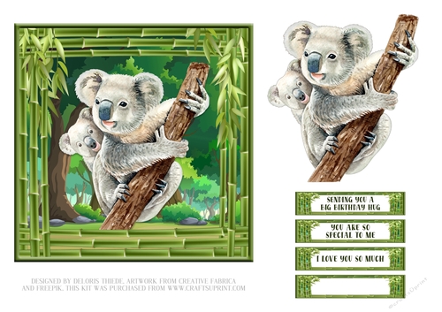 Safari Animals (Card Two)