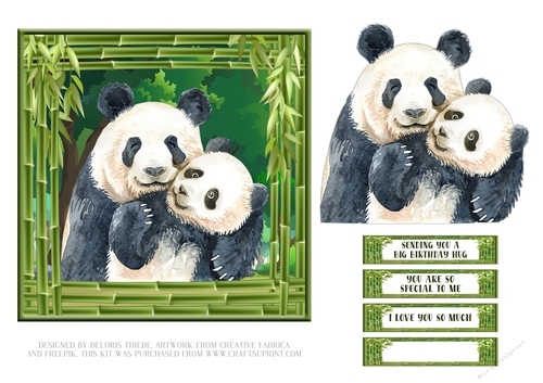 Safari Animals (Card Six)