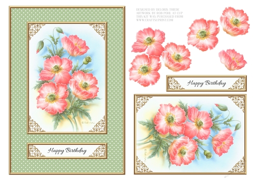 Birthday - Lovely Rob Pohl Poppies 