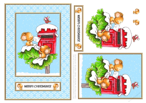Merry Chrismouse (Card Two)