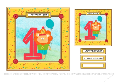 Cute Critters - 1st Birthday