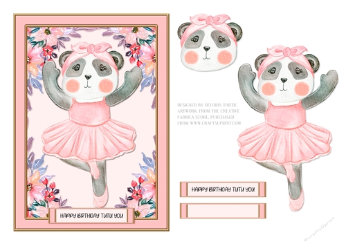 Happy Birthday TUTU You (Card #2)