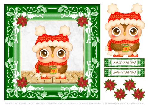 Teacup Cuties Holiday Topper 5