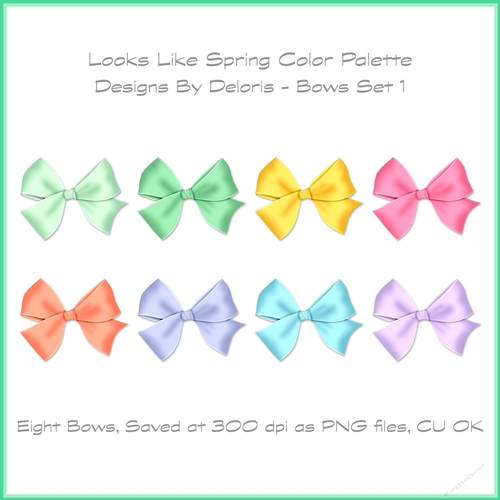 Bows Set 1 (Looks Like Spring)