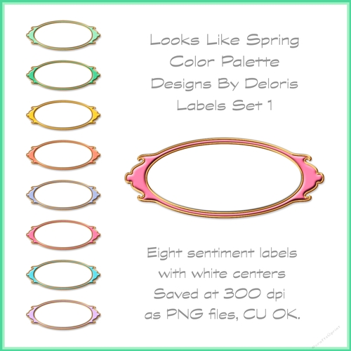 Sentiment Labels Set 1 (Looks Like Spring)