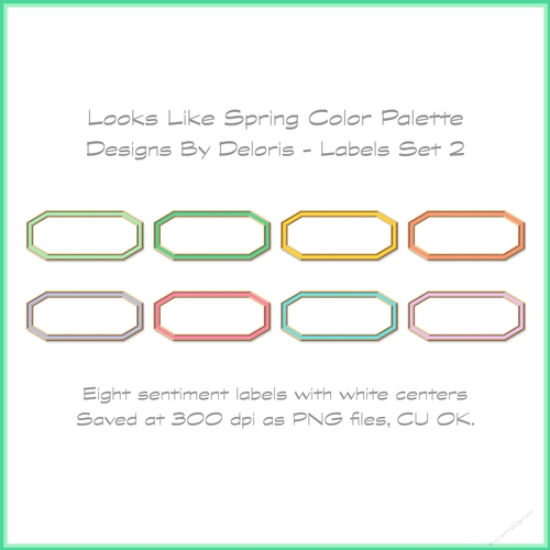 Sentiment Labels Set 2 (Looks Like Spring)