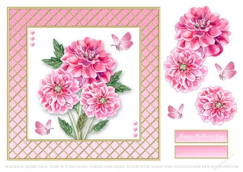 Lovely Mothers Day Floral Topper