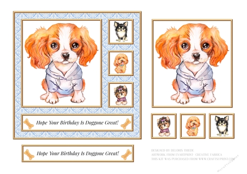 Hope Your Birthday Is Doggone Great (Card Eight)