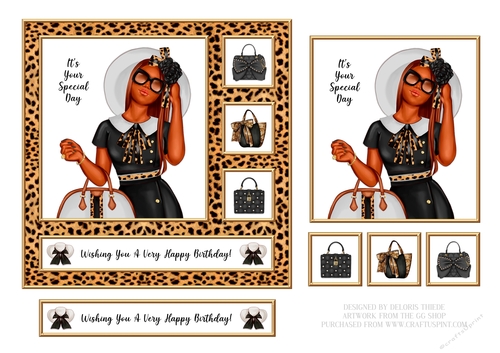 Ethnic Ladies Birthday (Card One)