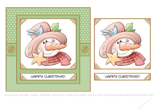 Cute Holiday Topper - Seven