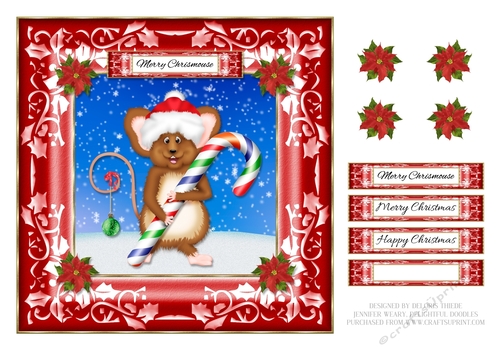 Merry Chrismouse To You (Card One)