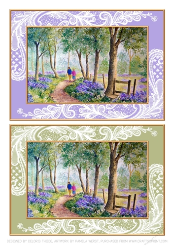 A Walk In Bluebell Woods 