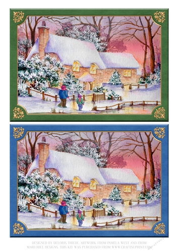 2 Lovely Holiday Toppers