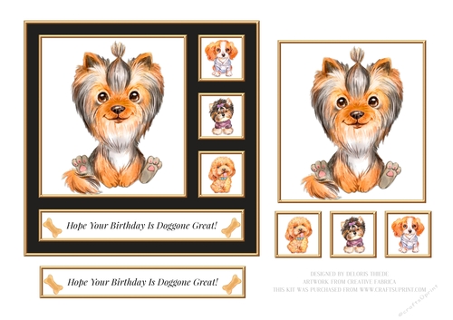 Doggone Great Birthday (Card One)