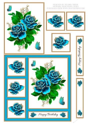 Beautiful Roses - Happy Birthday