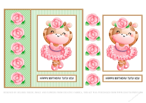 Happy Birthday TUTU You (Card Two)