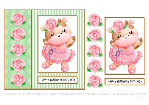 Happy Birthday TUTU You (Card Four)