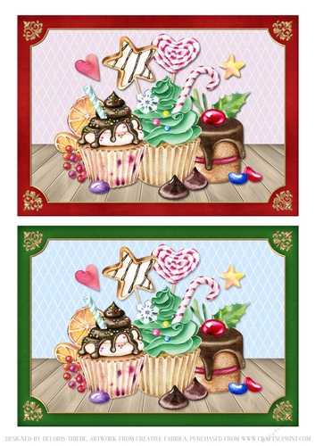 Sweet Treats For The Holidays - 2 Toppers
