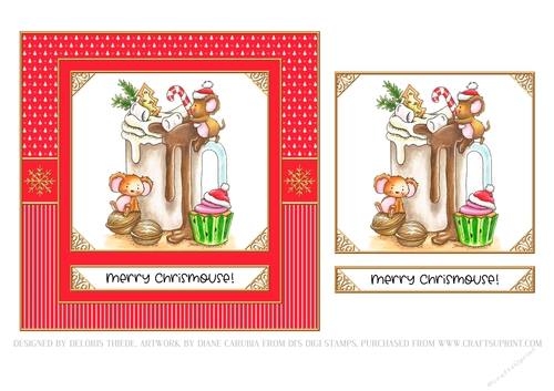 Merry Chrismouse - Red