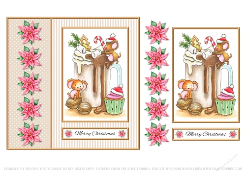 Cute Critters Holiday Topper - Tan