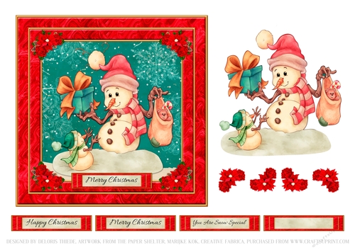 You Are Snow Special Holiday Topper