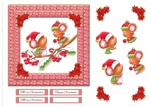Merry Chrismouse - Card Two