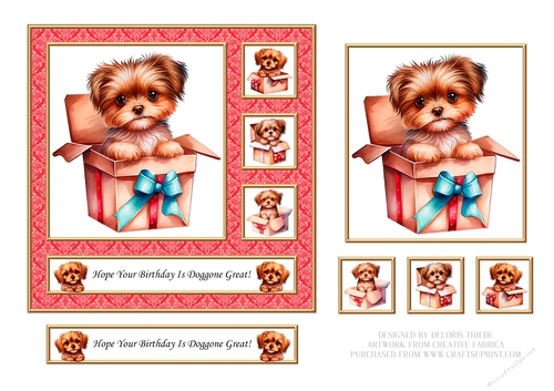 Doggone Great Birthday - Card Seven