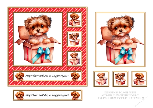 Doggone Great Birthday - Card Eight